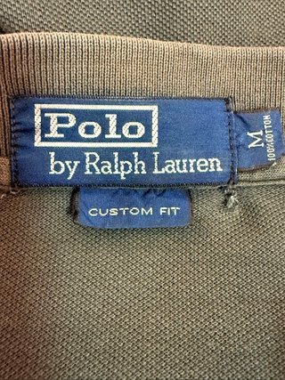 Polo Ralph Lauren Polo Uomo M Grigio Custom Fit