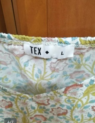 Camisón de tirantes Tex, talla L