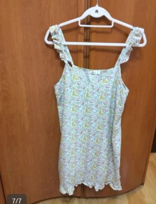 Camisón de tirantes Tex, talla L