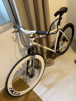 Bicicleta Fixie/Single Speed Blanca