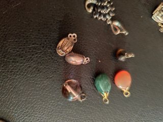 Pendientes plata ovalados con piedras regalo