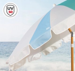 Sombrilla playa 8 varillas 200 cm arcoíris