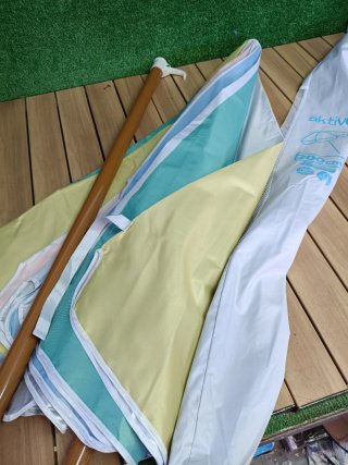 Sombrilla playa 8 varillas 200 cm arcoíris