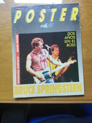 Revista POSTER Bruce Springsteen Nº 43