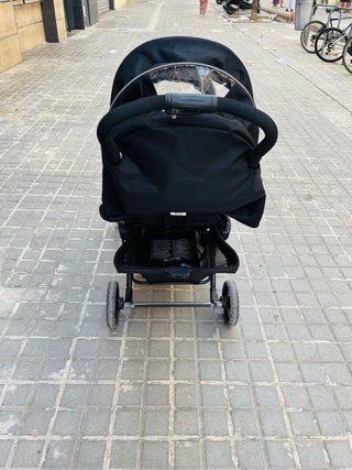 Carro gemelar Graco negro