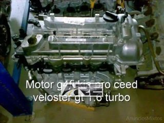 Motor g4fj kia pro ceed veloster gt 1.6 tu r_63654