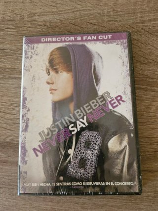 DVD Justin Bieber Never Say Never