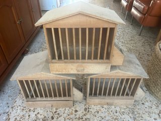 Gabbie in legno per pernici