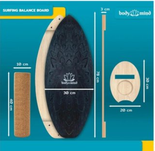 Tabla de equilibrio madera y corcho
