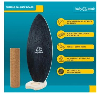 Tabla de equilibrio madera y corcho