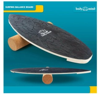 Tabla de equilibrio madera y corcho