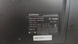 TV/Monitor LCD Emerson 19 Negro