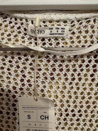 Kimono Oysho crochet