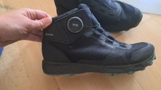 Botas Icebug Gore-Tex BOA Negro/Turquesa