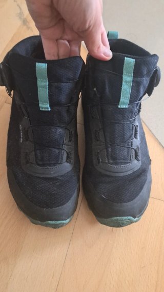 Botas Icebug Gore-Tex BOA Negro/Turquesa