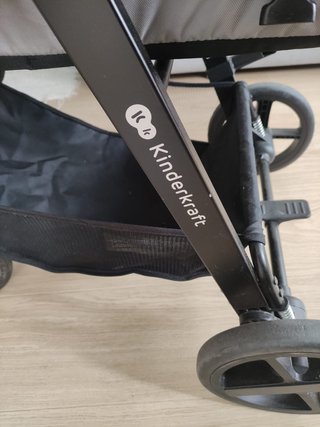 Cochecito Kinderkraft NEWLI 3 en 1 Gris