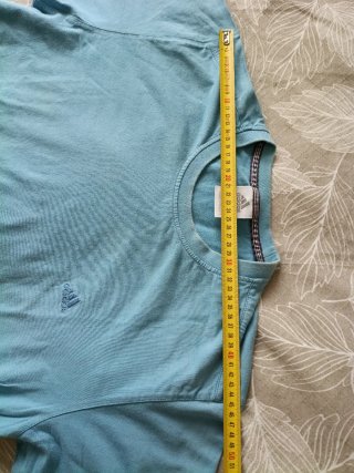 T-shirt Adidas Celeste Vintage Taglia M