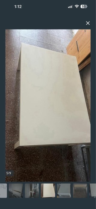 Mesa de centro IKEA LACK blanca 118x78 cm