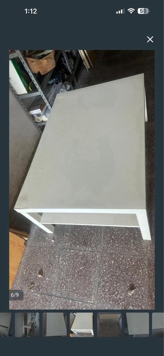 Mesa de centro IKEA LACK blanca 118x78 cm