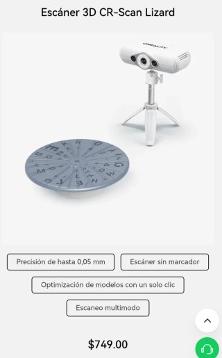 Scanner 3D Creality Lizard Premium