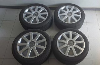 Llantas Audi 17 con Neumáticos