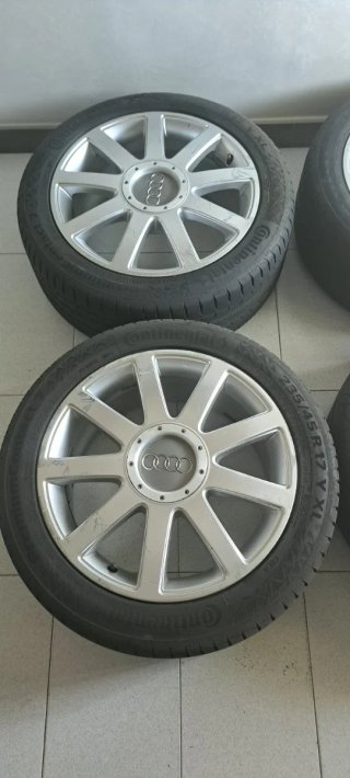 Llantas Audi 17 con Neumáticos
