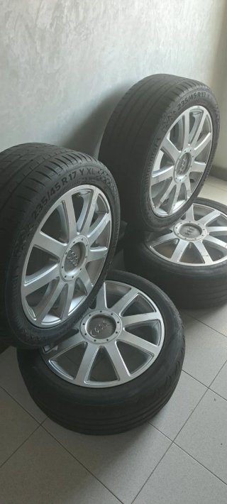 Llantas Audi 17 con Neumáticos