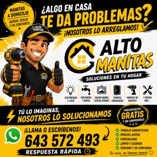 MANITAS A DOMICILIO | MONTAJE MUEBLES 643572493