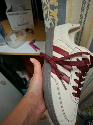 Adidas Zapatillas Deportivas Blancas y Rojas