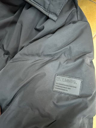 Chaqueta acolchada Zara negra Talla 11/12