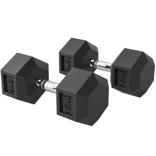 Set 2 Mancuernas Hexagonales 15 kg