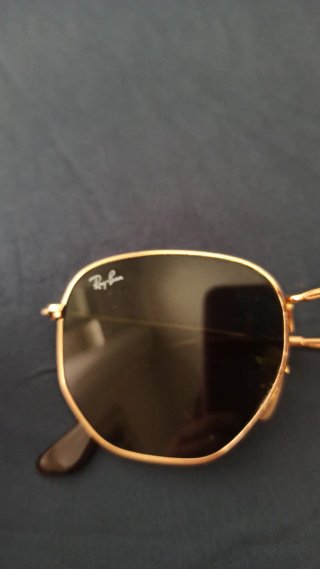 Gafas de sol Ray-Ban Hexagonal Oro/Negro