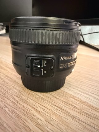 Objetivo Nikon AF-S NIKKOR 50mm 1:1.8G