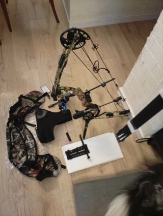 Arco compuesto Junxing 70 lbs