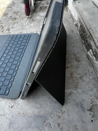 Funda Logitech Combo Touch Gris iPad Pro 12.9