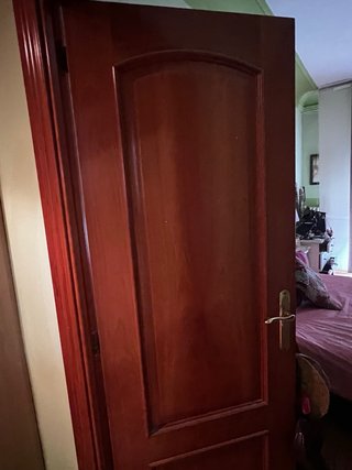 5 Puertas Madera Completas