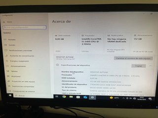 HP Elite 7300 PC Escritorio Negro