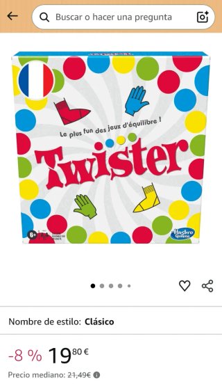 Juego Twister Hasbro Gaming