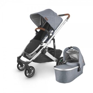Carrito UPPAbaby Cruz V2 Gris Oscuro + Capazo