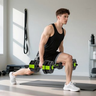 Mancuernas Ajustables 20kg 6 en 1
