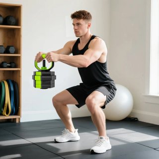 Mancuernas Ajustables 20kg 6 en 1