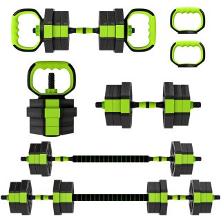 Mancuernas Ajustables 20kg 6 en 1
