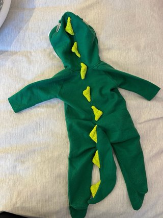 Disfraz Cocodrilo Bebé Verde