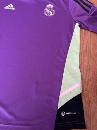 Camiseta Real Madrid Morada Adidas