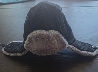 Gorro aviador invierno negro