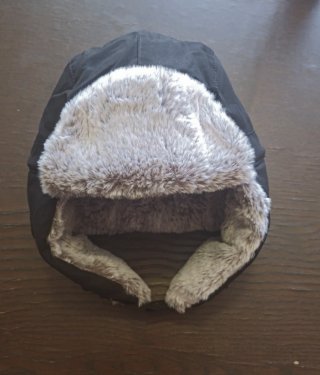 Gorro aviador invierno negro