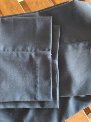 Pantalón vestir Mango azul talla 36