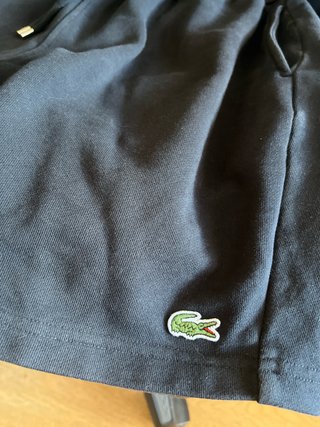 Pantalones cortos Lacoste negros