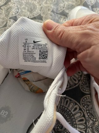 Zapatillas Nike Mujer Blancas y Naranja
