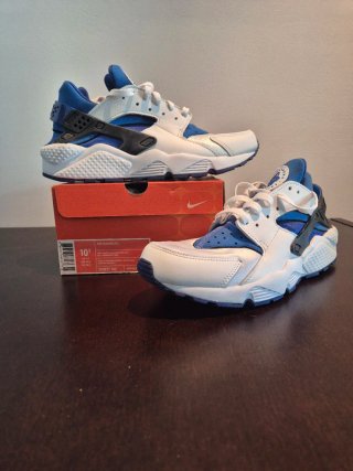 Nike Air Huarache Talla 44.5 Azul/Blanco